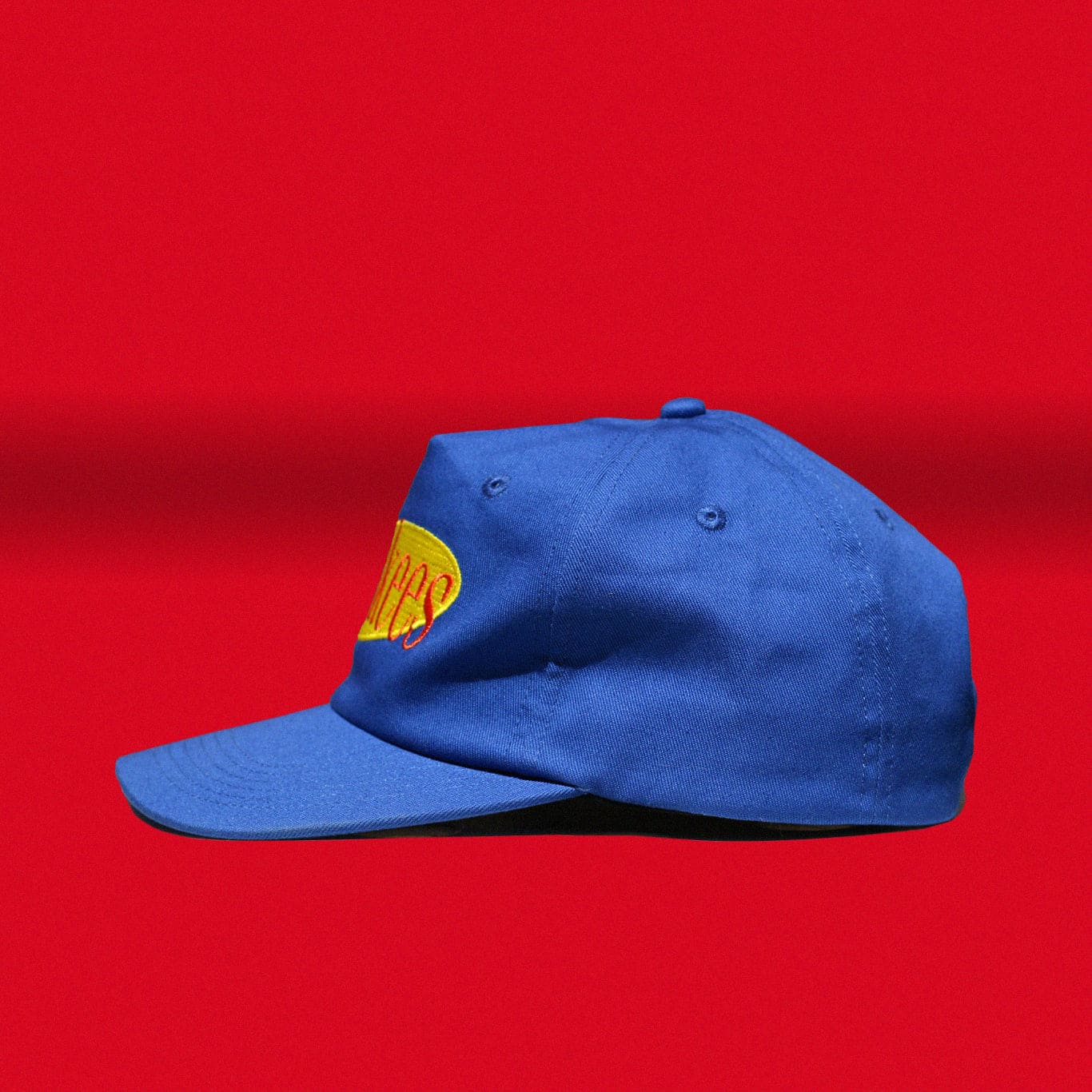 Yankee Sitcom Hat "DVD Box Set Blue" seinfeld costanza yankees NYY NYC snapback
