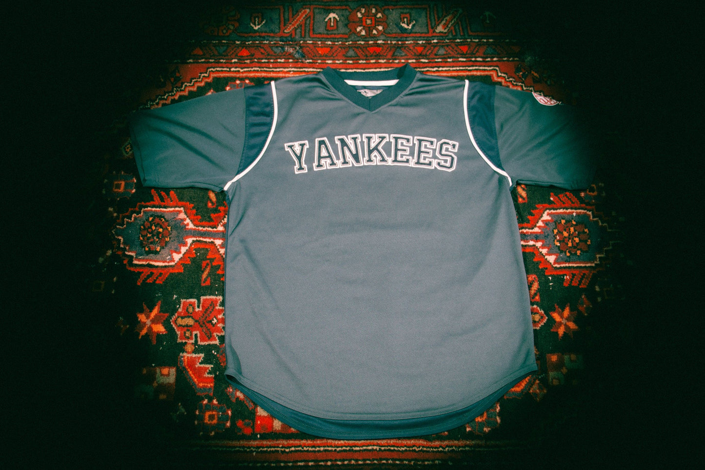 Yankees Chainstitch Jersey – Vintage Athletic Tee (XL)