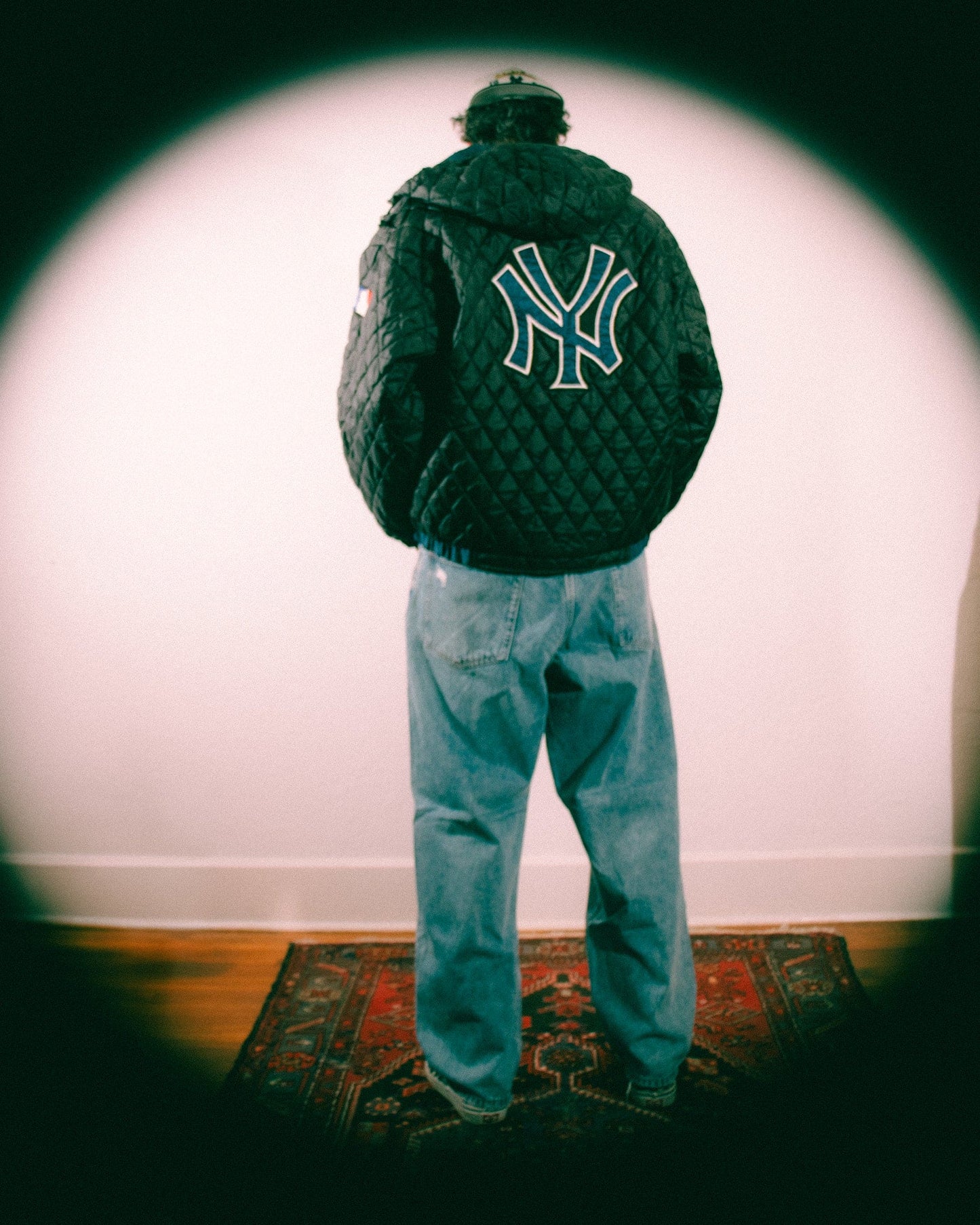 Pro Player New York Yankees Reversible Puffer Jacket – Men’s L