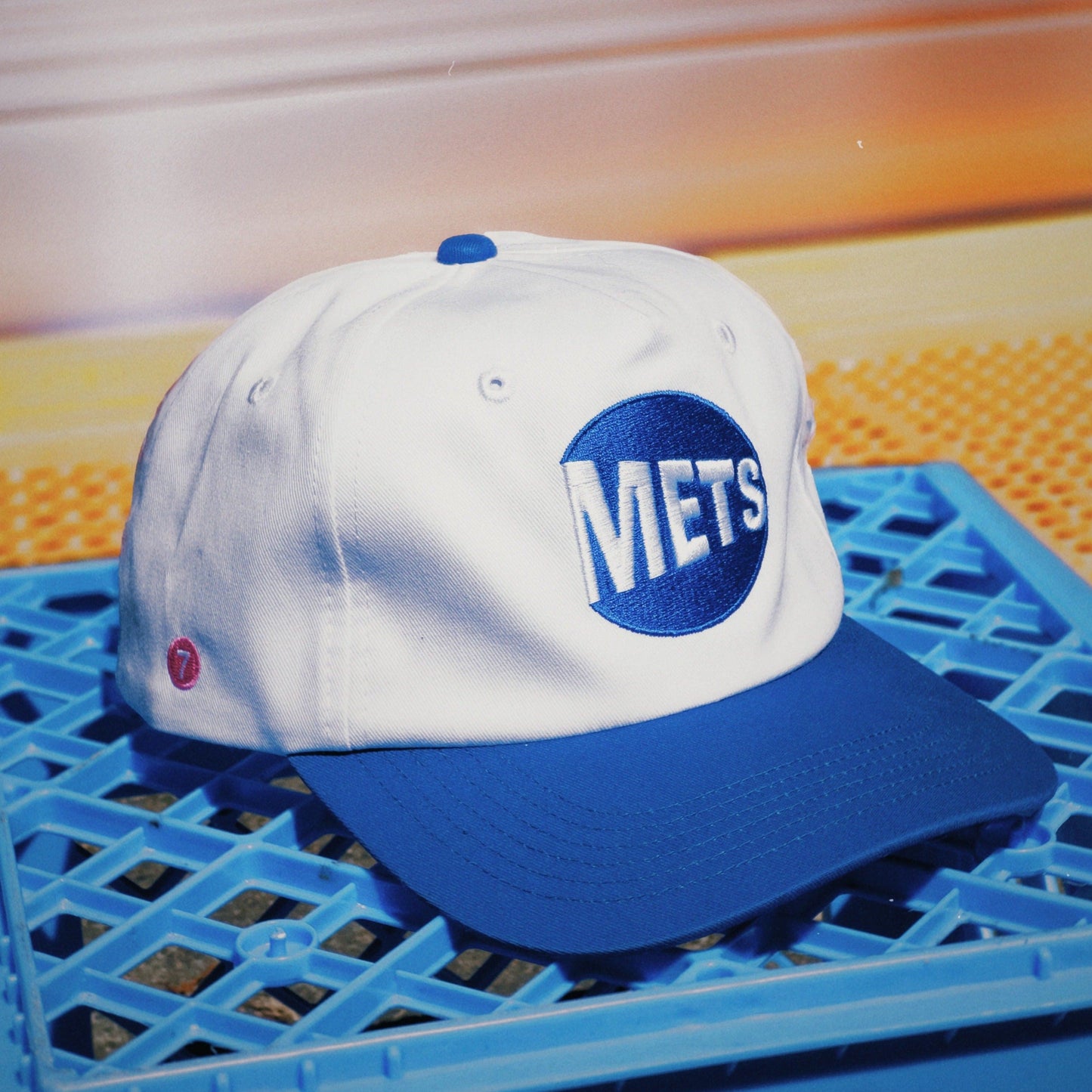 Mets Mta snapback hat 7 train new york mets 7 line army