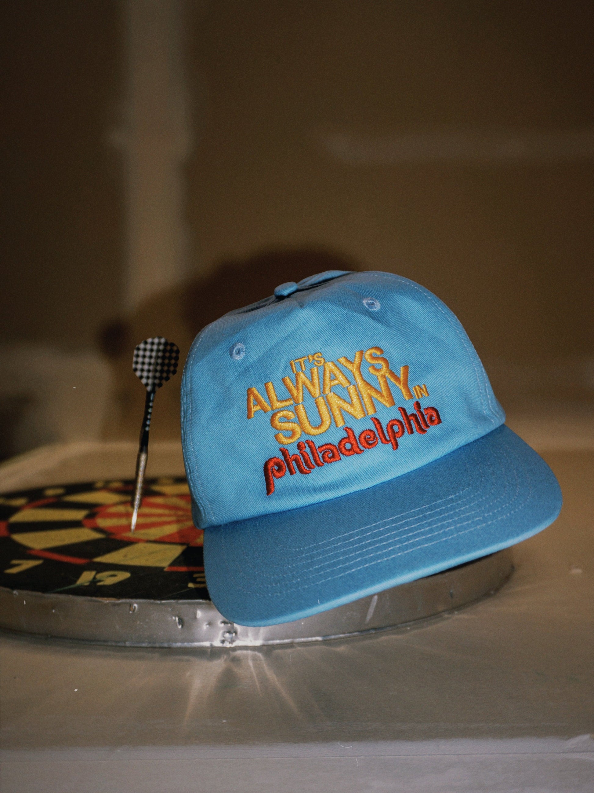 Phillies Sitcom Hat "Riot Juice Blue" its always sunny in philadelphia