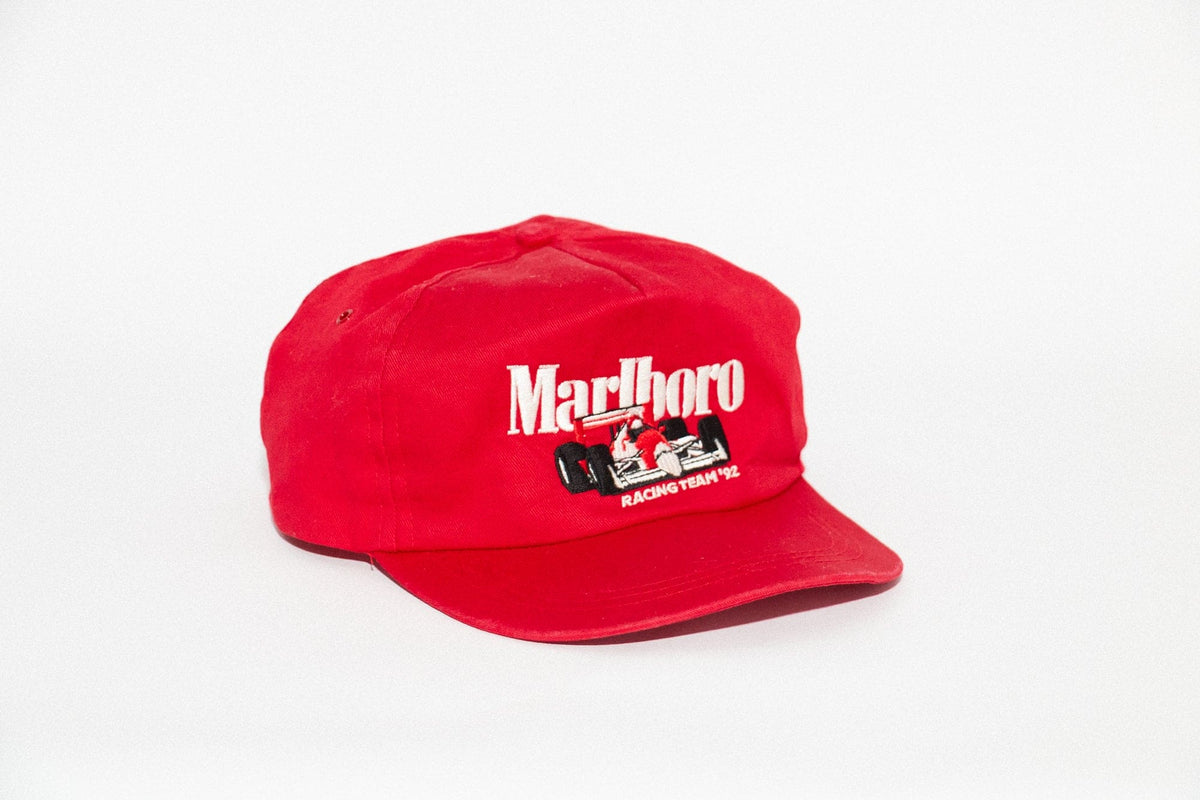 Marlboro Racing Team snapback, three-quarter view
