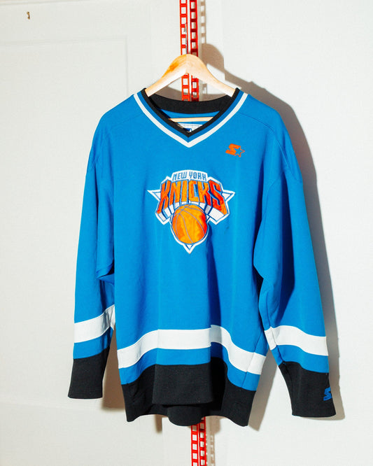 Knicks Hockey-Style Starter Jersey L