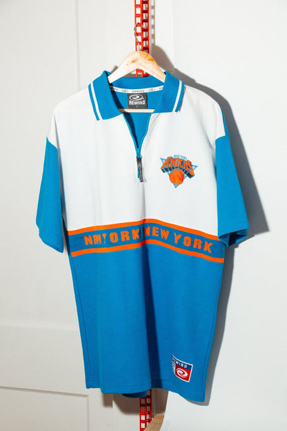 Knicks Warm-Up Quarter Zip (Vintage Rewind) L