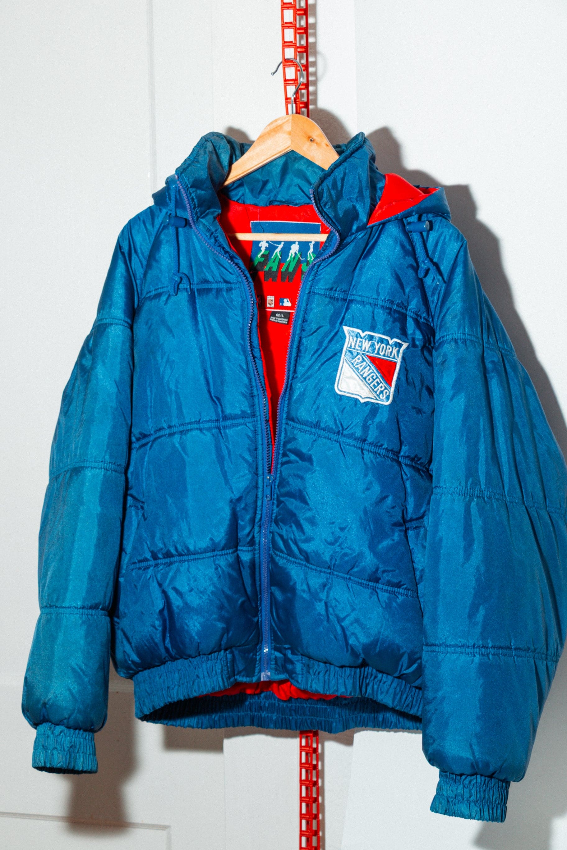 Rangers Puffer Jacket (Vintage Fans Gear) L – Hat Trick NYC