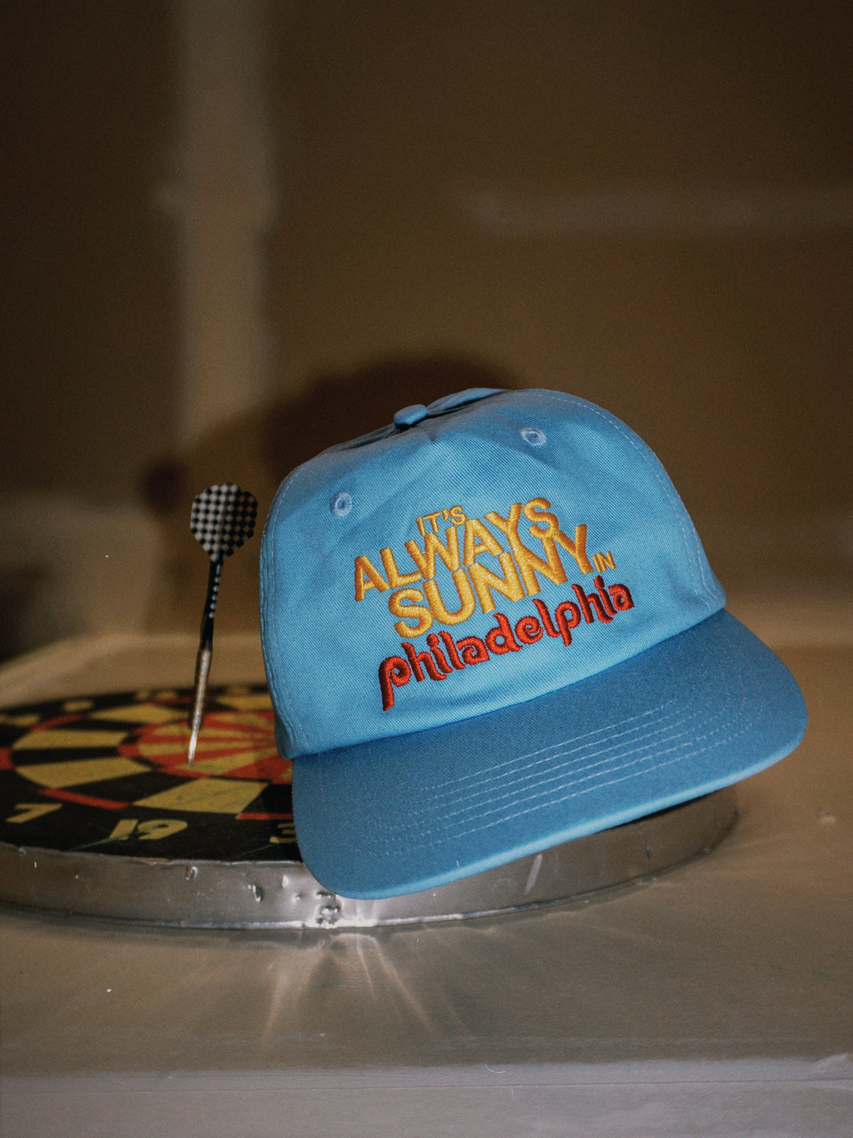 Phillies Sitcom Hat "Riot Juice Blue" its always sunny in philadelphia
