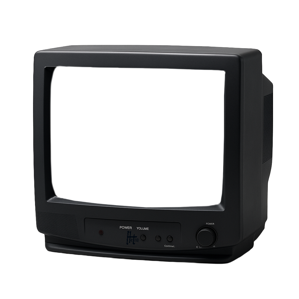 Vintage CRT television